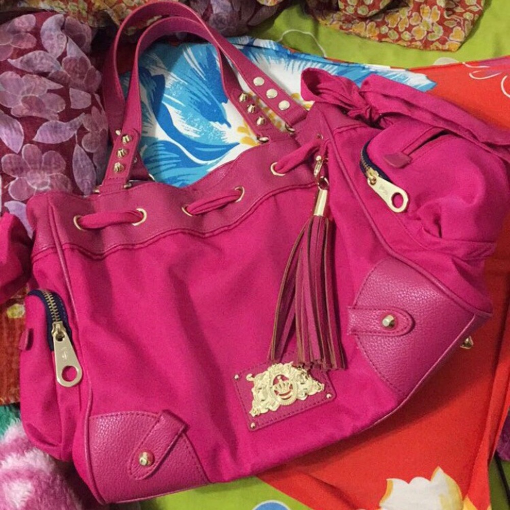 Juicy Couture Pink Nylon Malibu Daydreamer